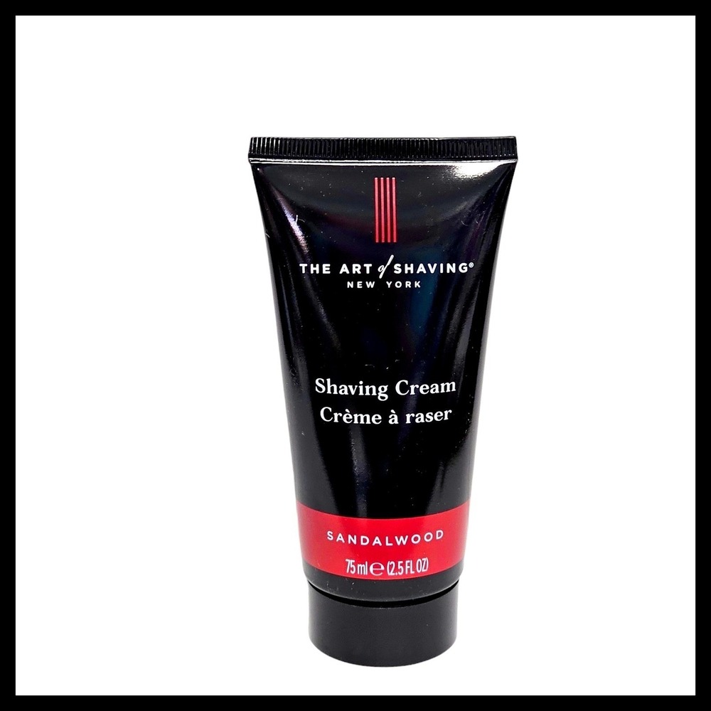 The Art of Shaving Sandalwood Shaving Cream 2.5 fl.oz. 75 mL Travel Size New